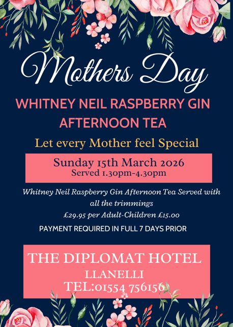 afternoon tea at the Diplomat